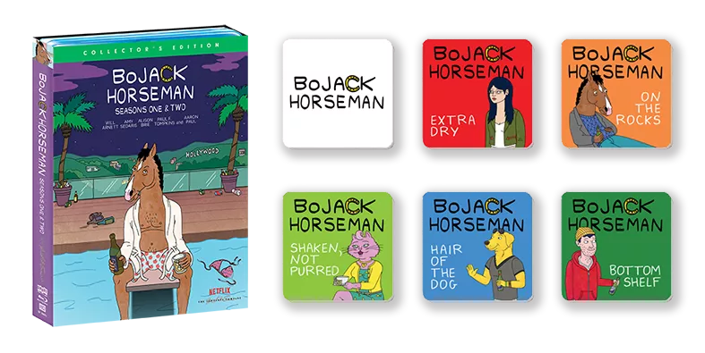 BoJack Horseman: Seasons One & Two [Collector's Edition] + Exclusive Coaster Set