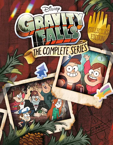 Gravity Falls Cartoon Movie Poster HD Canvas Print 12" 16" 20" 24" Sizes 