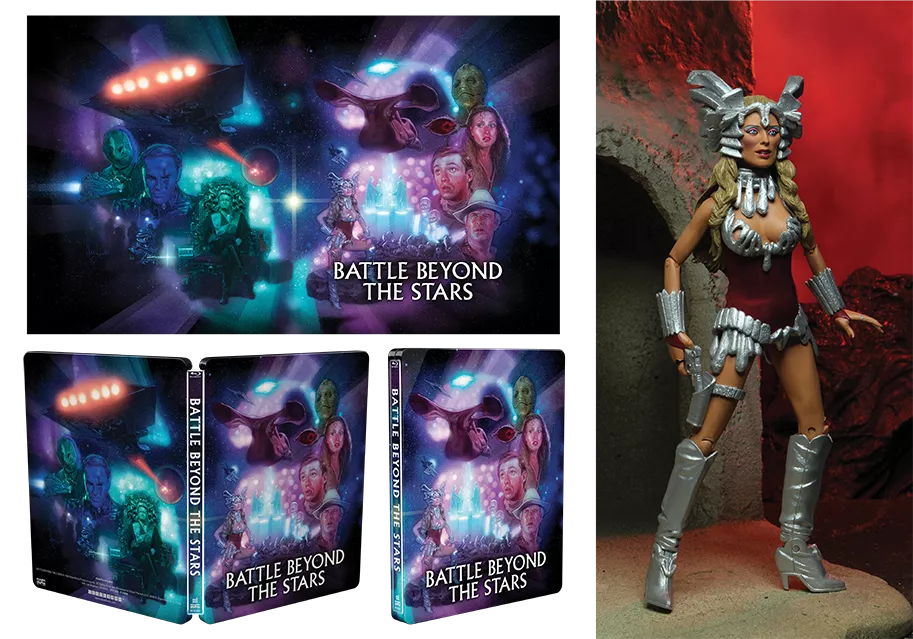 Battle Beyond The Stars [Limited Edition Steelbook] + Figure + Lithograph
