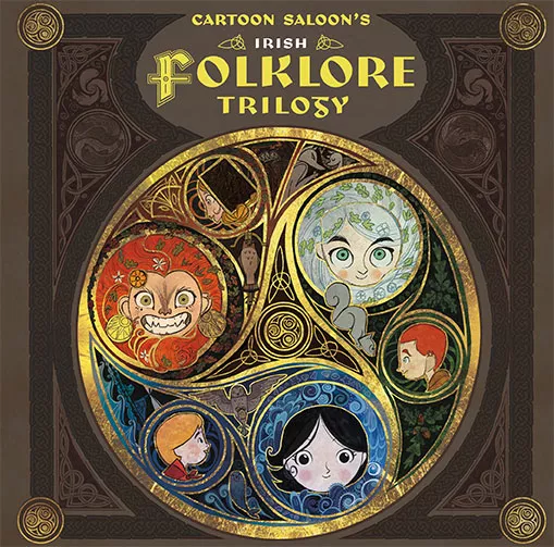 Shout Factory Cartoon BLURAY Main Cover of Saloons IRISH FOLKLORE TRILOGY