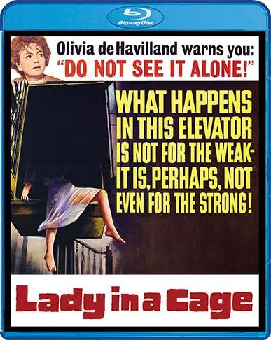 Main Cover of Lady In A Cage BluRay Shout Factory Collection from Scream Factory