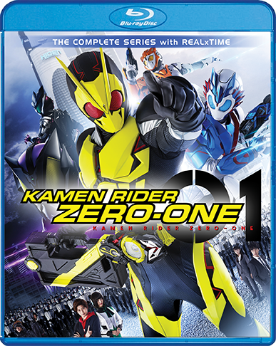 Shout Factory Store Blu-Ray Main Cover of Kamen Rider Zero-One: The Complete Series and Movie