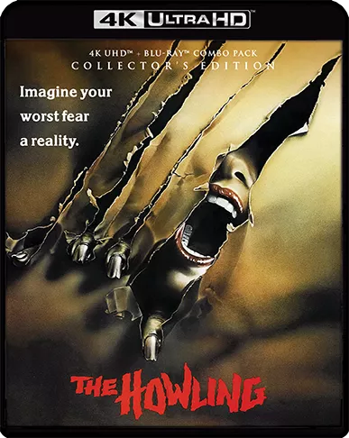 Shout Factory Main Cover The Howling Collectors Edition Ultra HD Scream Factory Collection