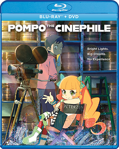 Main Cover of Pomp the Cinephile with main characters on the cover