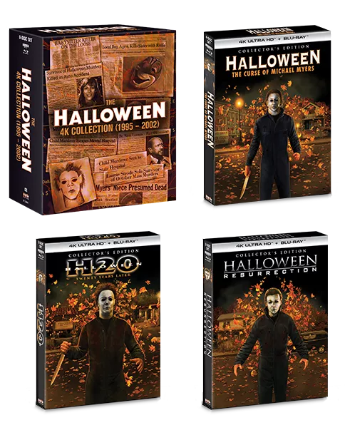 The Halloween 4K Collection (1995 - 2002) - UHD/Blu-ray :: Shout! Factory